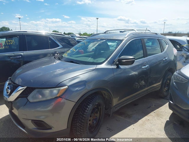 Продажа на аукционе авто 2016 Nissan Rogue S, vin: 5N1AT2MV5GC804120, номер лота: 20251036