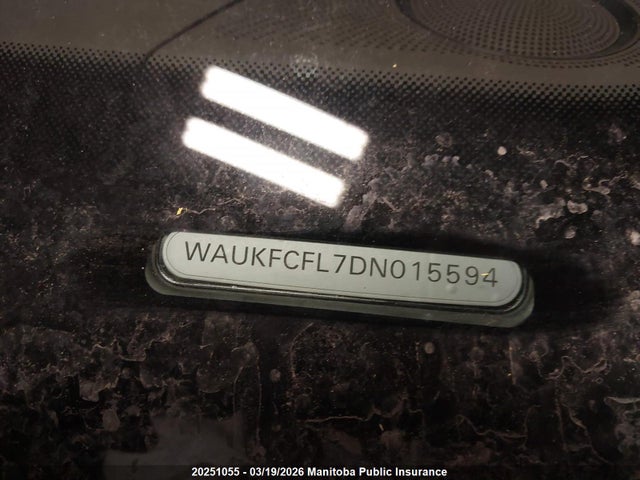 Продажа на аукционе авто 2013 Audi A4 2.0t Quattro, vin: WAUKFCFL7DN015594, номер лота: 20251055