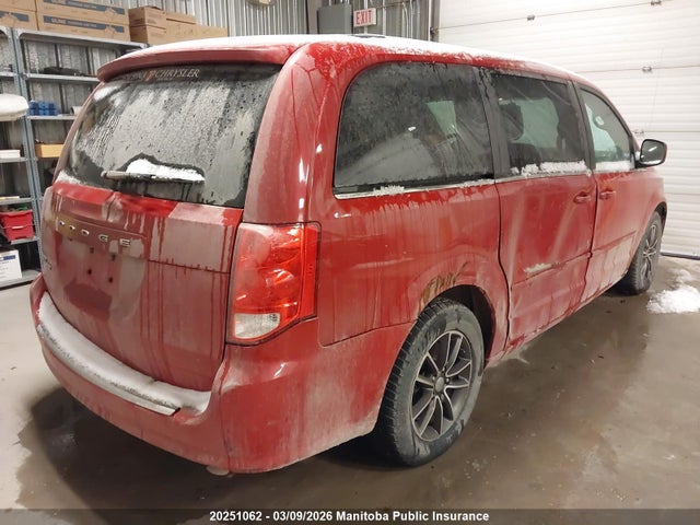 20251062 :رقم المزاد ، 2C4RDGBG7GR216460 vin ، 2016 Dodge Grand Caravan Sxt مزاد بيع
