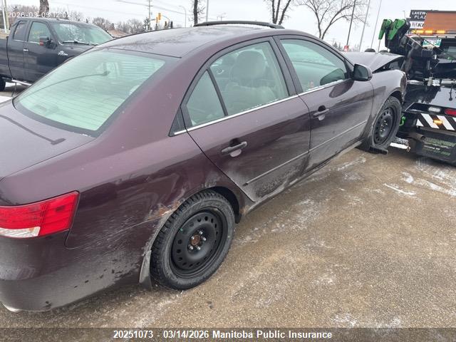 20251073 :رقم المزاد ، 5NPET46F06H119033 vin ، 2006 Hyundai Sonata Gls V6 مزاد بيع