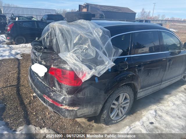 20251090 :رقم المزاد ، WA1EY74L97D042479 vin ، 2007 Audi Q7 V6 مزاد بيع