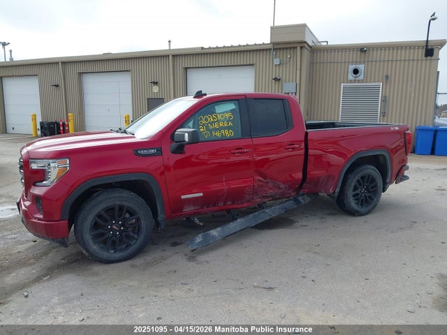 20251095 :رقم المزاد ، 1GTR9CED4MZ146980 vin ، 2021 Gmc Sierra 1500 Elevation Dc مزاد بيع