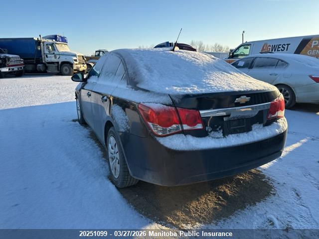 Продаж на аукціоні авто 2012 Chevrolet Cruze Lt, vin: 1G1PF5SC1C7303827, номер лоту: 20251099