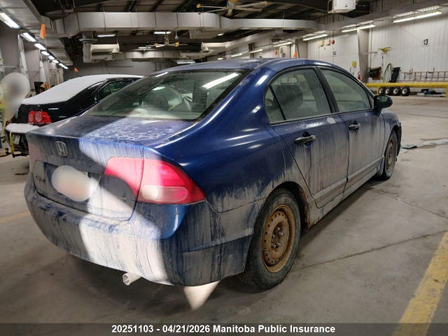 Aukcja sprzedaży 2006 Honda Civic Dx-g, vin: 2HGFA16316H025994, numer aukcji: 20251103