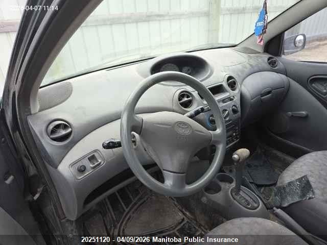 2001 Toyota Echo მანქანა იყიდება აუქციონზე, vin: JTDBT123510155240, აუქციონის ნომერი: 20251120