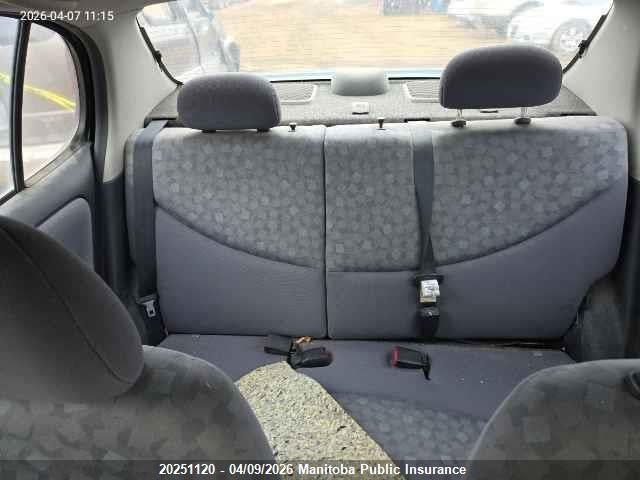 2001 Toyota Echo მანქანა იყიდება აუქციონზე, vin: JTDBT123510155240, აუქციონის ნომერი: 20251120