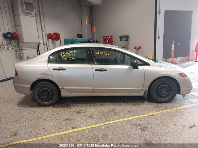 Продаж на аукціоні авто 2006 Honda Civic Dx-g, vin: 2HGFA16386H016077, номер лоту: 20251140