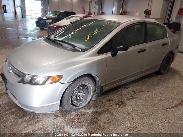 Продаж на аукціоні авто 2006 Honda Civic Dx-g, vin: 2HGFA16386H016077, номер лоту: 20251140