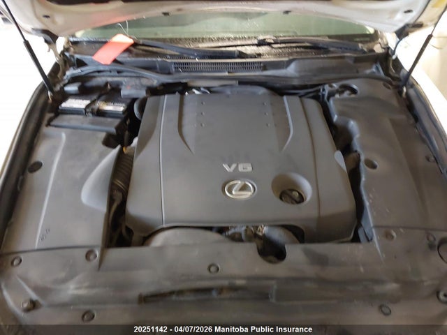2010 Lexus Is 250 მანქანა იყიდება აუქციონზე, vin: JTHCF5C25A5044021, აუქციონის ნომერი: 20251142