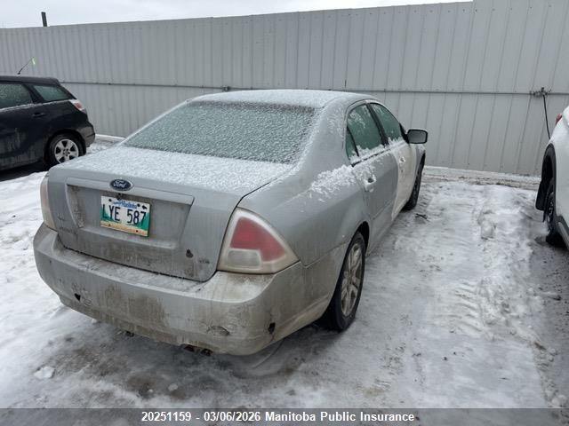 20251159 :رقم المزاد ، 3FAFP07Z96R168745 vin ، 2006 Ford Fusion Se مزاد بيع