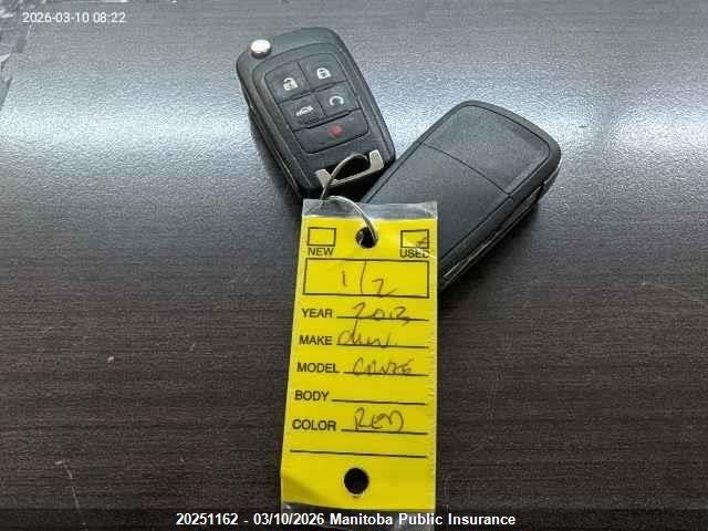 Aukcja sprzedaży 2013 Chevrolet Cruze Lt Turbo, vin: 1G1PC5SB5D7233802, numer aukcji: 20251162