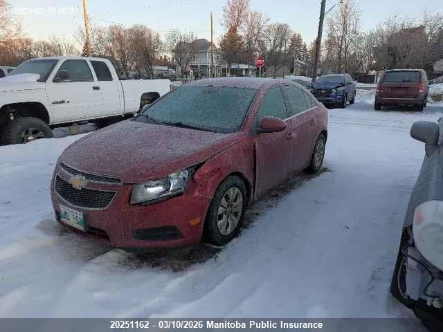 Aukcja sprzedaży 2013 Chevrolet Cruze Lt Turbo, vin: 1G1PC5SB5D7233802, numer aukcji: 20251162