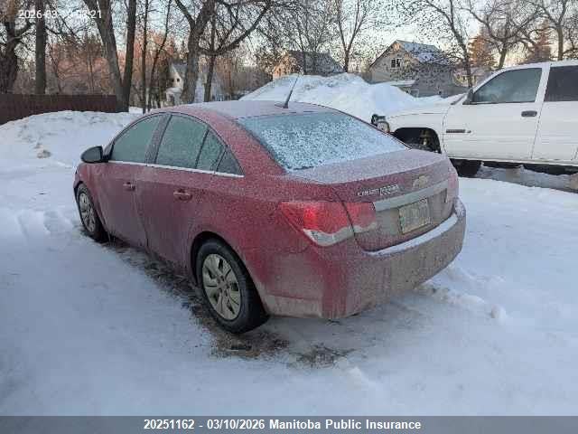Aukcja sprzedaży 2013 Chevrolet Cruze Lt Turbo, vin: 1G1PC5SB5D7233802, numer aukcji: 20251162