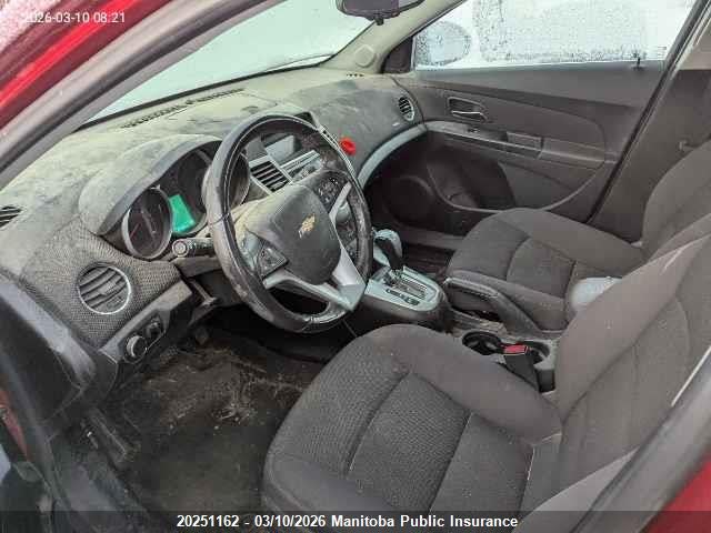 Aukcja sprzedaży 2013 Chevrolet Cruze Lt Turbo, vin: 1G1PC5SB5D7233802, numer aukcji: 20251162