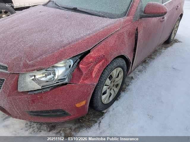 Aukcja sprzedaży 2013 Chevrolet Cruze Lt Turbo, vin: 1G1PC5SB5D7233802, numer aukcji: 20251162