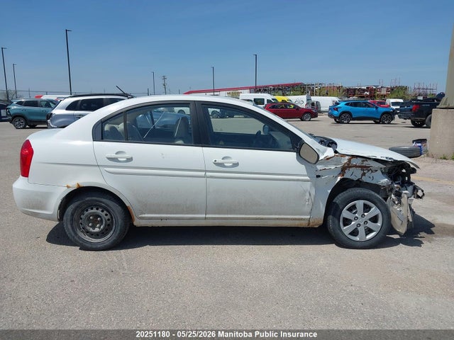 20251180 :رقم المزاد ، KMHCN4BCXAU412400 vin ، 2010 Hyundai Accent Gl مزاد بيع