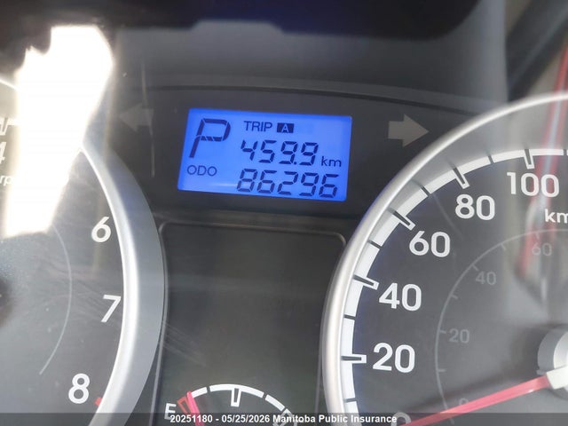20251180 :رقم المزاد ، KMHCN4BCXAU412400 vin ، 2010 Hyundai Accent Gl مزاد بيع