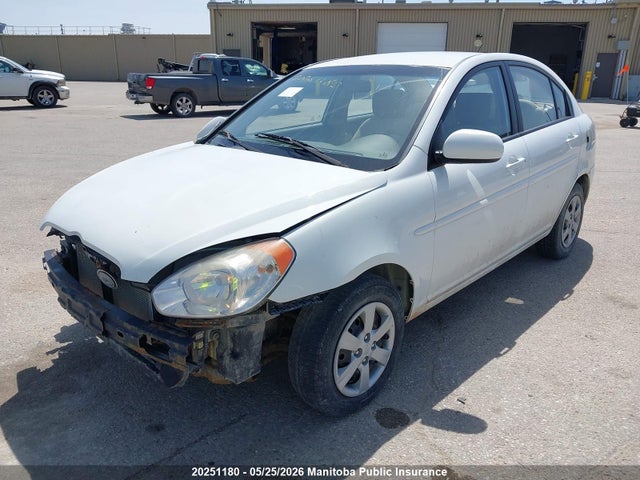 20251180 :رقم المزاد ، KMHCN4BCXAU412400 vin ، 2010 Hyundai Accent Gl مزاد بيع