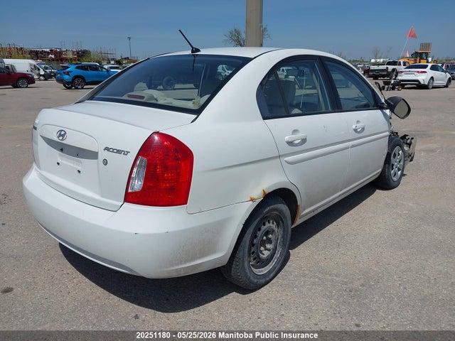 20251180 :رقم المزاد ، KMHCN4BCXAU412400 vin ، 2010 Hyundai Accent Gl مزاد بيع