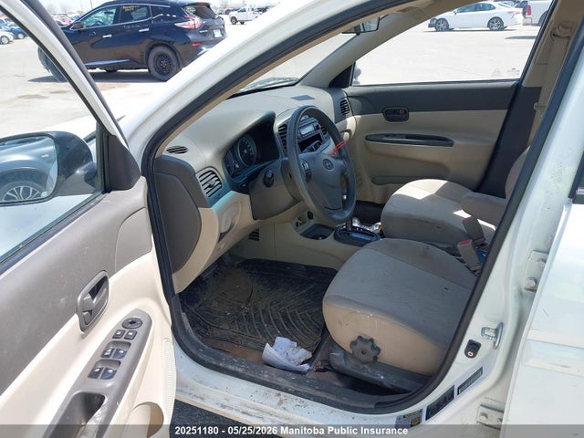 20251180 :رقم المزاد ، KMHCN4BCXAU412400 vin ، 2010 Hyundai Accent Gl مزاد بيع