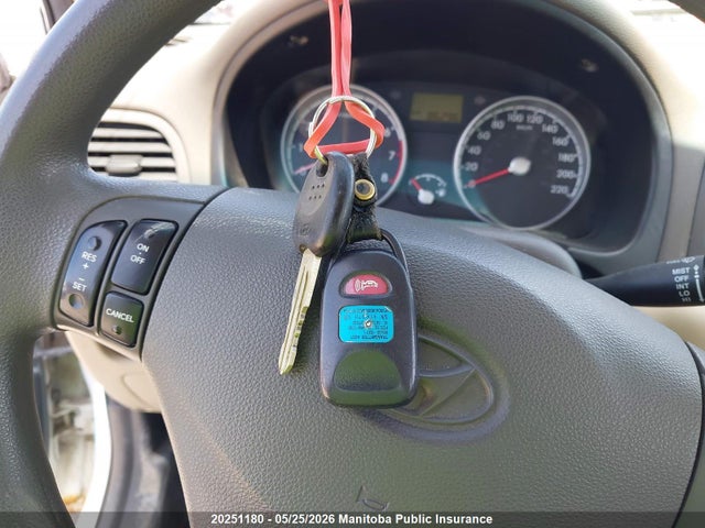 20251180 :رقم المزاد ، KMHCN4BCXAU412400 vin ، 2010 Hyundai Accent Gl مزاد بيع