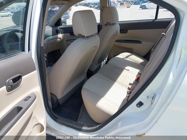 20251180 :رقم المزاد ، KMHCN4BCXAU412400 vin ، 2010 Hyundai Accent Gl مزاد بيع