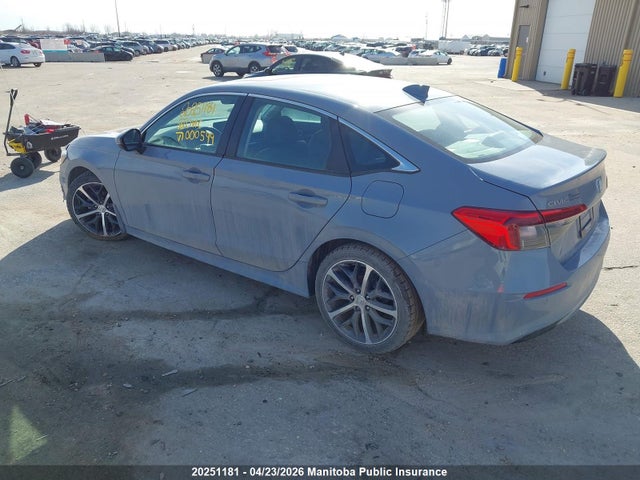2HGFE1F93NH000599 Honda Civic Touring