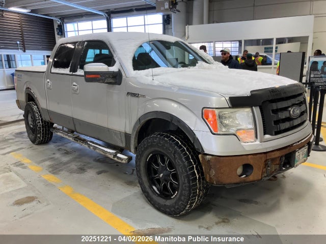 20251221 :رقم المزاد ، 1FTFW1EV0AFA99274 vin ، 2010 Ford F150 Fx4 Supercrew مزاد بيع