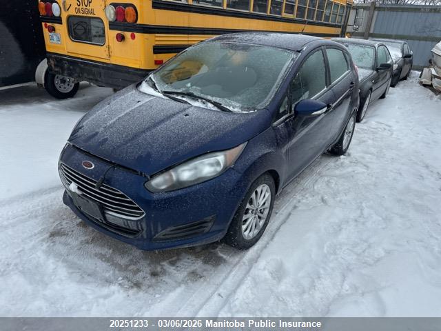 20251233 :رقم المزاد ، 3FADP4EJ9GM187614 vin ، 2016 Ford Fiesta Se مزاد بيع