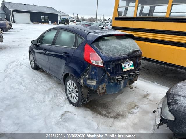 20251233 :رقم المزاد ، 3FADP4EJ9GM187614 vin ، 2016 Ford Fiesta Se مزاد بيع