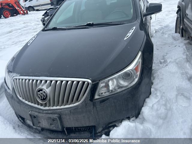 Aukcja sprzedaży 2012 Buick Lacrosse Cxl V6, vin: 1G4GJ5E31CF357535, numer aukcji: 20251234