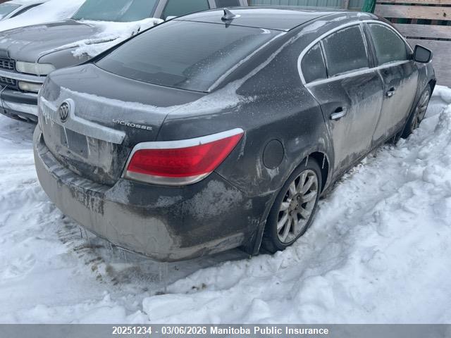 Aukcja sprzedaży 2012 Buick Lacrosse Cxl V6, vin: 1G4GJ5E31CF357535, numer aukcji: 20251234