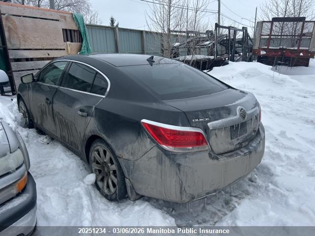 Aukcja sprzedaży 2012 Buick Lacrosse Cxl V6, vin: 1G4GJ5E31CF357535, numer aukcji: 20251234