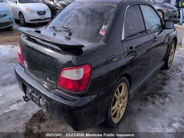 Продаж на аукціоні авто 2001 Subaru Impreza Wrx, vin: GDB005555, номер лоту: 20251245
