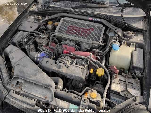 Продаж на аукціоні авто 2001 Subaru Impreza Wrx, vin: GDB005555, номер лоту: 20251245