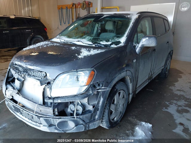 Продажа на аукционе авто 2012 Chevrolet Orlando Lt, vin: KL77P2EM2CK508641, номер лота: 20251247