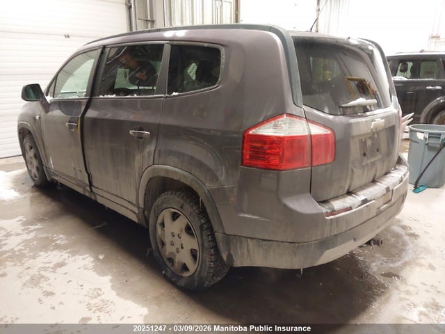 Продажа на аукционе авто 2012 Chevrolet Orlando Lt, vin: KL77P2EM2CK508641, номер лота: 20251247