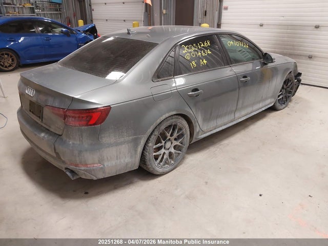 WAUBNAF45JN014634 Audi A4 2.0t Quattro
