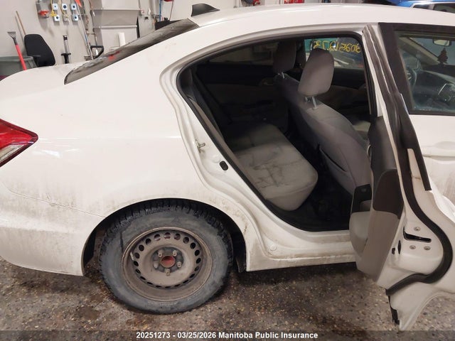 20251273 :رقم المزاد ، 2HGFB2F48FH057224 vin ، 2015 Honda Civic Lx مزاد بيع