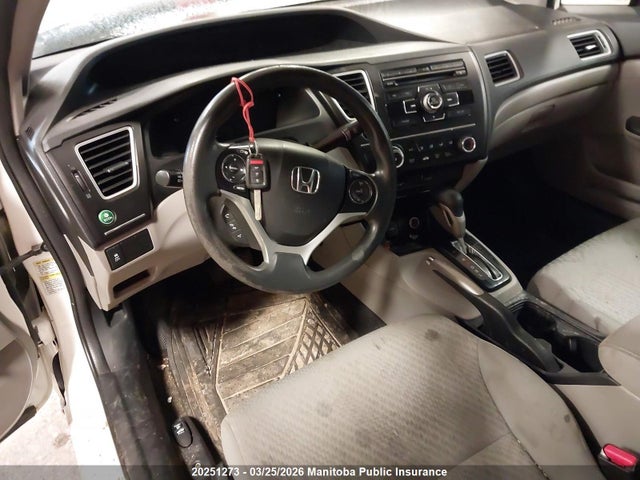 20251273 :رقم المزاد ، 2HGFB2F48FH057224 vin ، 2015 Honda Civic Lx مزاد بيع