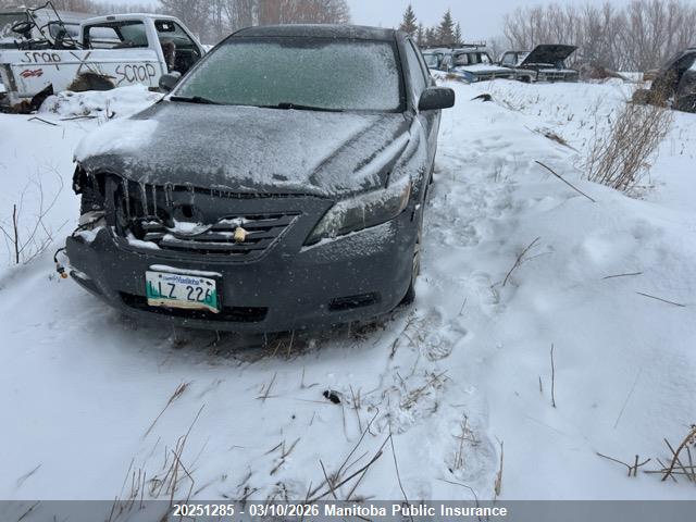 20251285 :رقم المزاد ، 4T1BE46K47U026612 vin ، 2007 Toyota Camry Le مزاد بيع