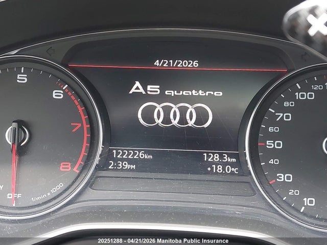 WAUENCF55KA072091 Audi A5 Progressiv S 2.0 Tfsi Quatt