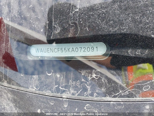 WAUENCF55KA072091 Audi A5 Progressiv S 2.0 Tfsi Quatt
