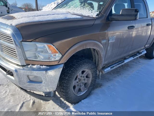 20251289 :رقم المزاد ، 3D7TT2CT3BG606709 vin ، 2011 Dodge Ram 2500 Slt Crew Cab مزاد بيع