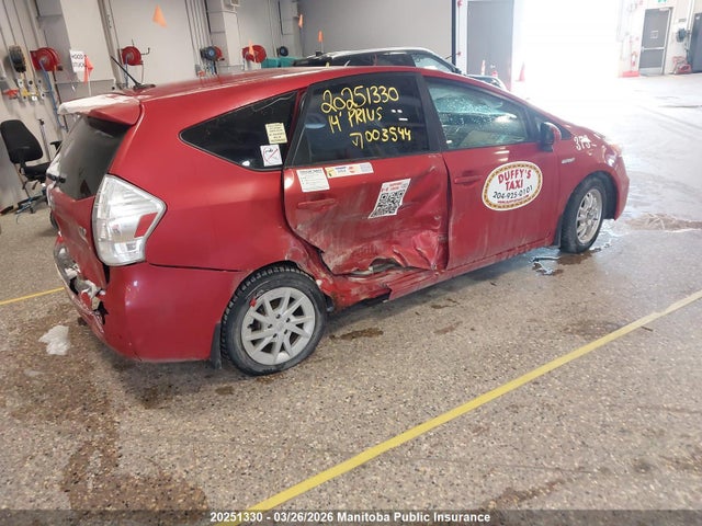 JTDZN3EUXEJ003544 Toyota PRIUS V