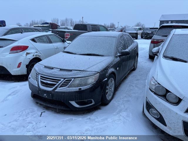 20251351 :رقم المزاد ، YS3FH41U681010462 vin ، 2008 Saab 9-3 Aero مزاد بيع