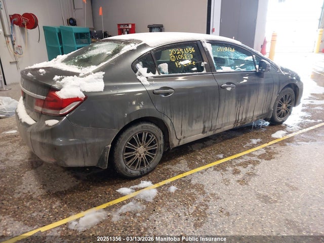Продаж на аукціоні авто 2013 Honda Civic Lx, vin: 2HGFB2F41DH105837, номер лоту: 20251356