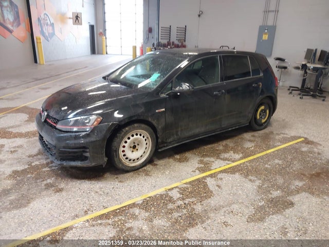 20251359 :رقم المزاد ، 3VW4T7AU3FM088774 vin ، 2015 Volkswagen Gti 2.0t مزاد بيع
