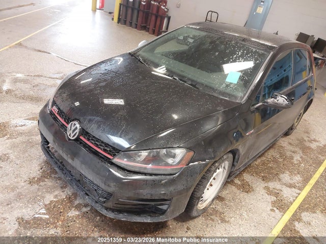 20251359 :رقم المزاد ، 3VW4T7AU3FM088774 vin ، 2015 Volkswagen Gti 2.0t مزاد بيع