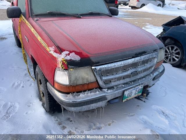 Продаж на аукціоні авто 1998 Ford Ranger, vin: 1FTYR10U0WPA13199, номер лоту: 20251382